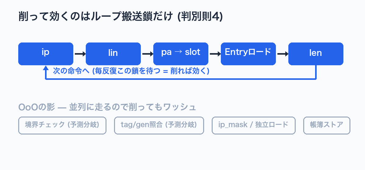 ループ搬送鎖とOoOの影
